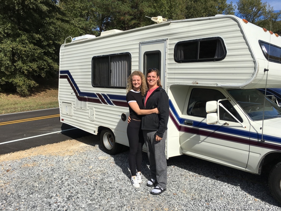 Living on the road in an RV working toward a budget-friendly and sustainable lifestyle.